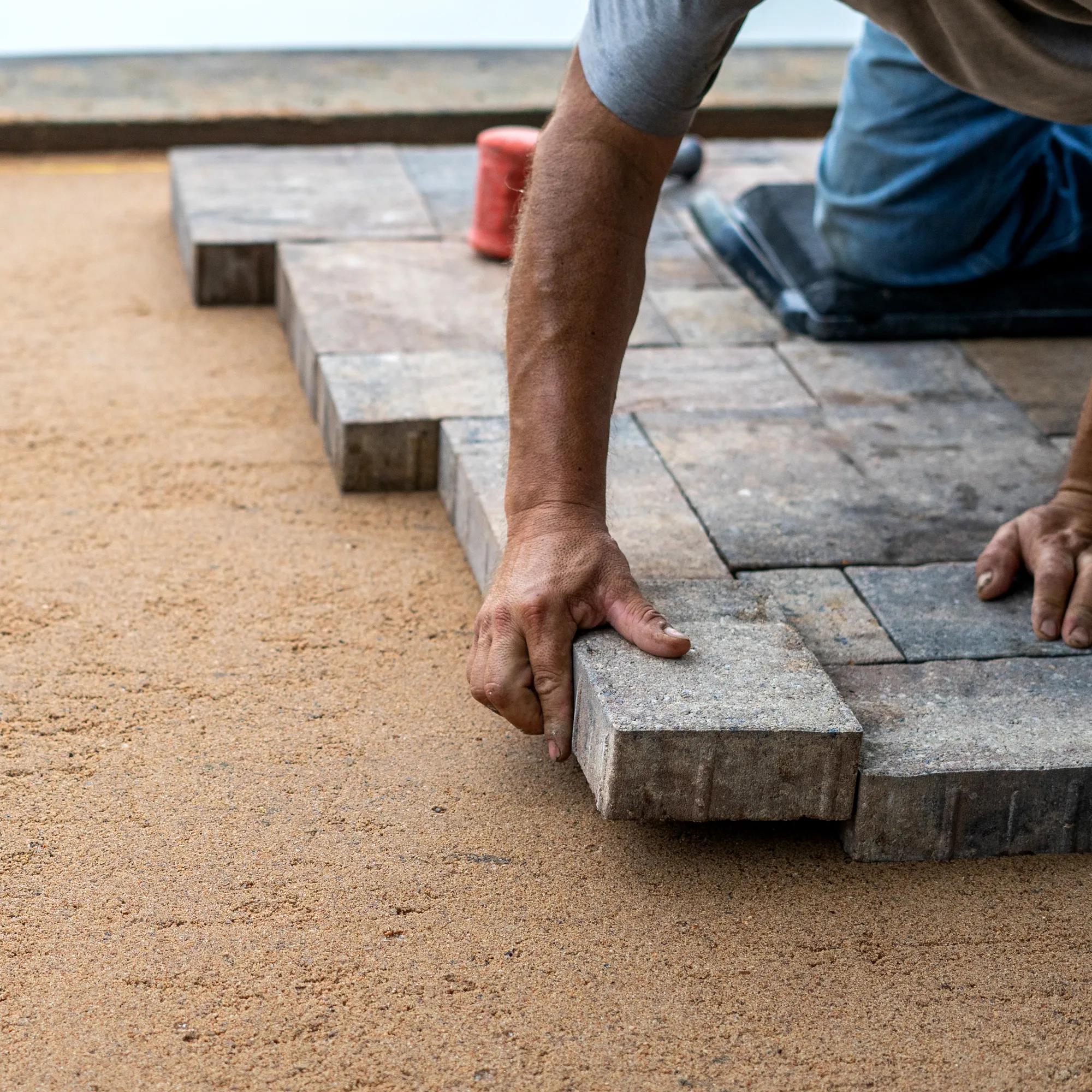 About laying pavers